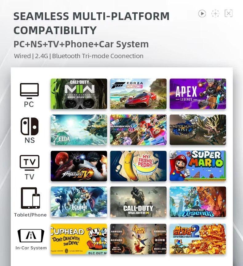 Control Joystick inalámbrico Machenike G5 Pro Max-6