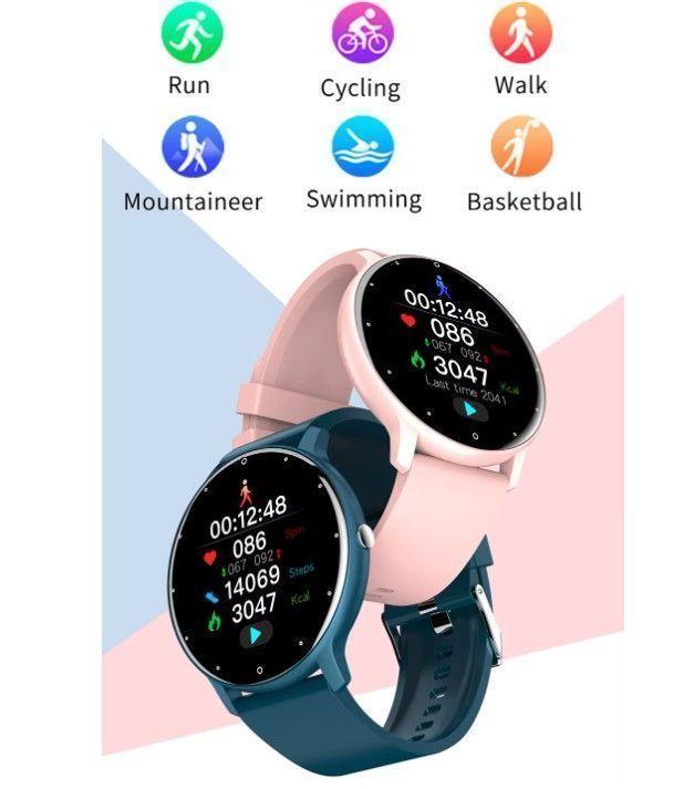 Reloj Inteligente SmartWatch ZL02 Verde-4