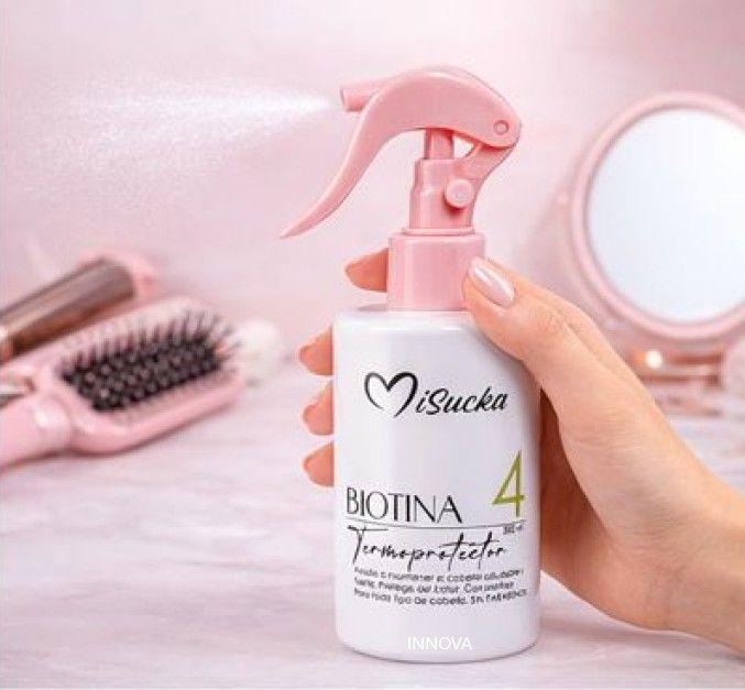 Protector Térmico Capilar Con Biotina De Misucka 200ml-2