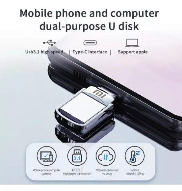 Pendrive 2tb Usb y Tipo C para Celular y Computador-2