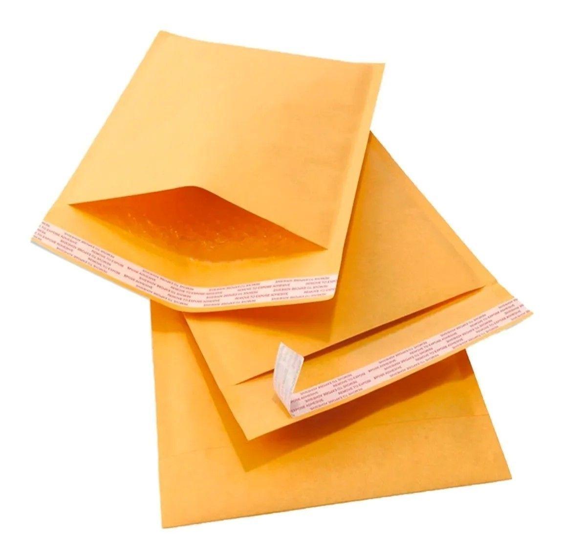 Pack 25 Sobres Acolchados Con Burbujas 13x18 Amarillo-4