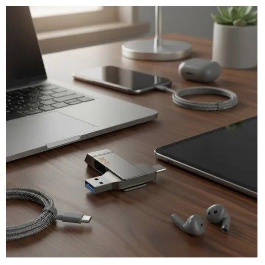 Pendrive Usb 64gb Hoco Ud15 Flash Drive 3.2 Usb A C-4