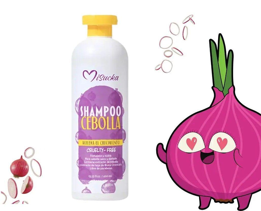 Shampoo de Cebolla Jengibre y Romero Misucka 400ml-2
