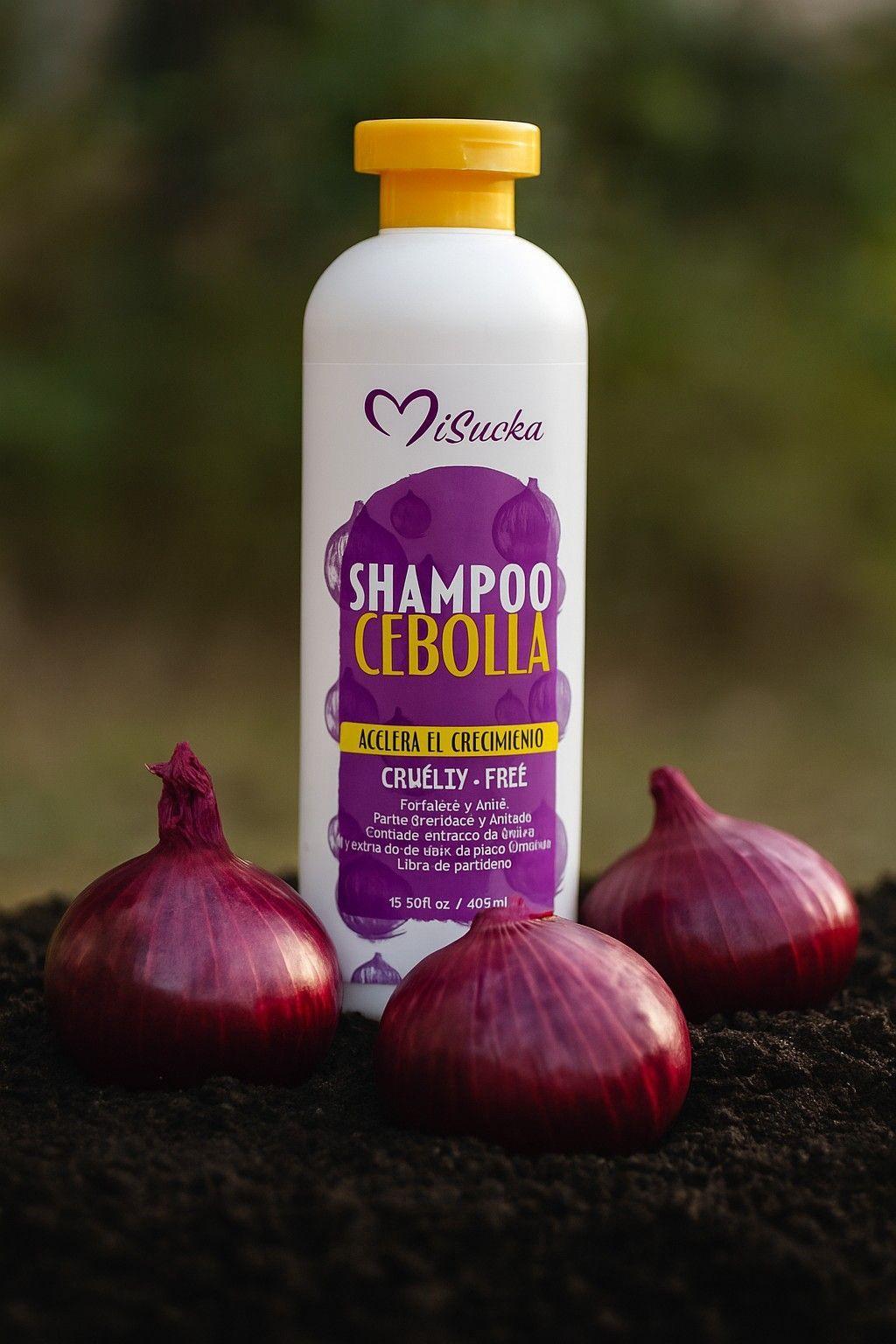 Shampoo de Cebolla Jengibre y Romero Misucka 400ml-4