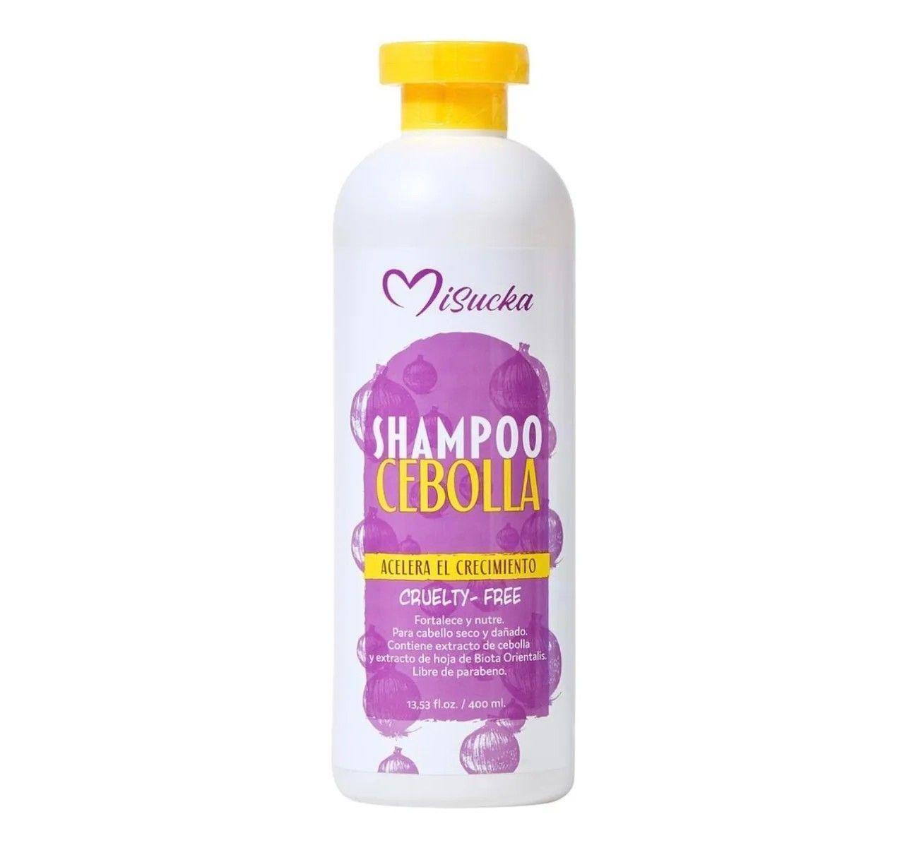 Shampoo de Cebolla Jengibre y Romero Misucka 400ml-0