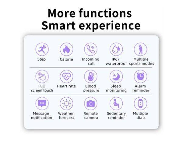 Reloj SmartWatch ZL02 Unisex-4