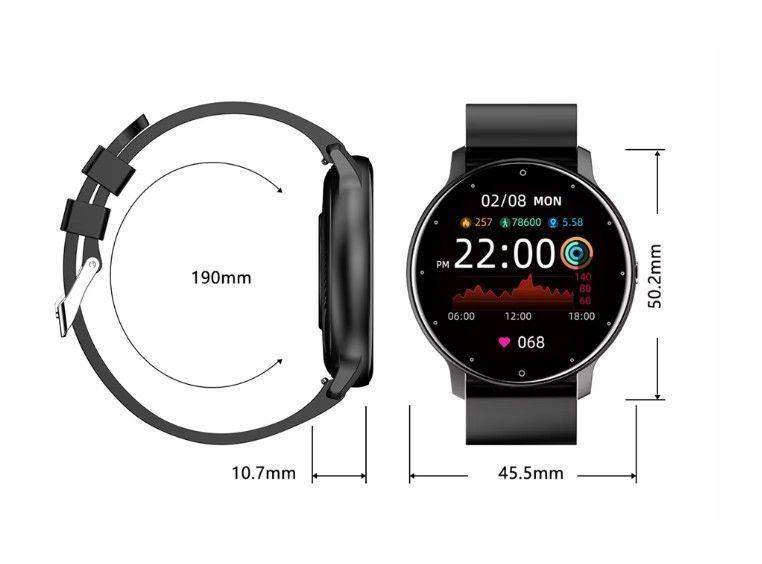Reloj SmartWatch ZL02 Unisex-6