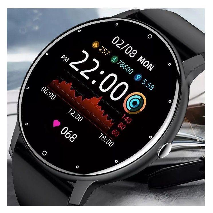 Reloj Inteligente SmartWatch ZL02 Negro-2