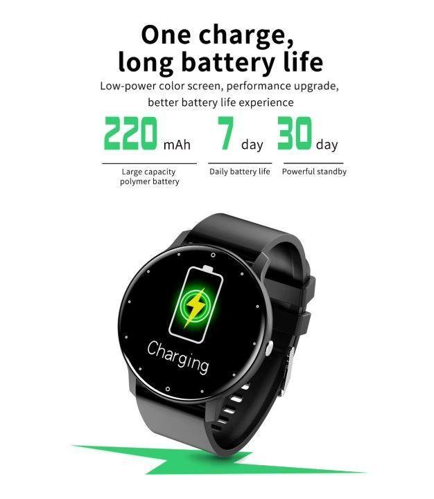 Reloj Inteligente SmartWatch ZL02 Negro-5