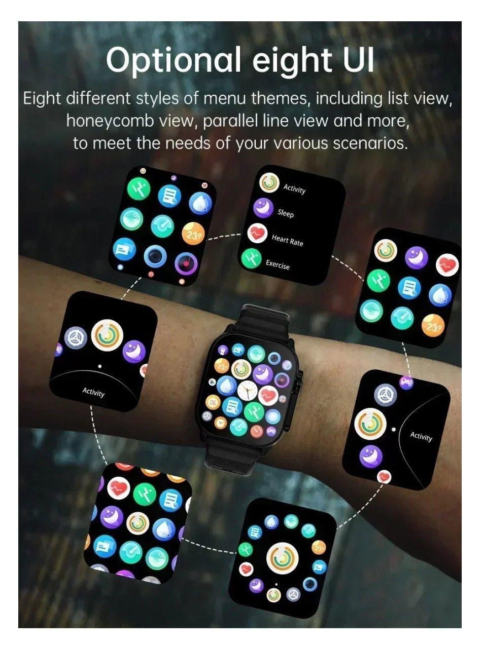 Reloj Inteligente Smartwatch T900 Ultra Big-6