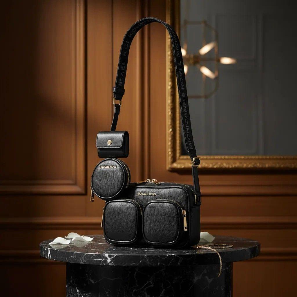 Crossbody Michael Kors Jet Set con Monedero y Porta AirPods-4