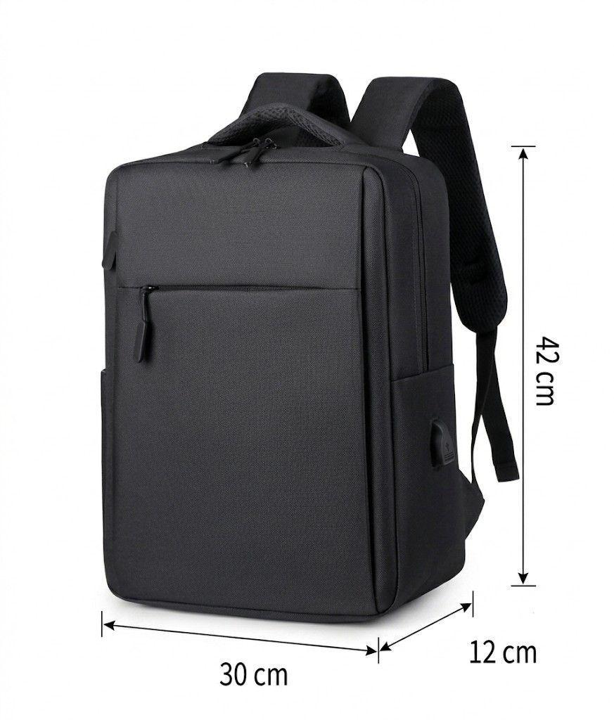 Mochila Notebook Impermeable Para Portatil Con Salida Usb-5