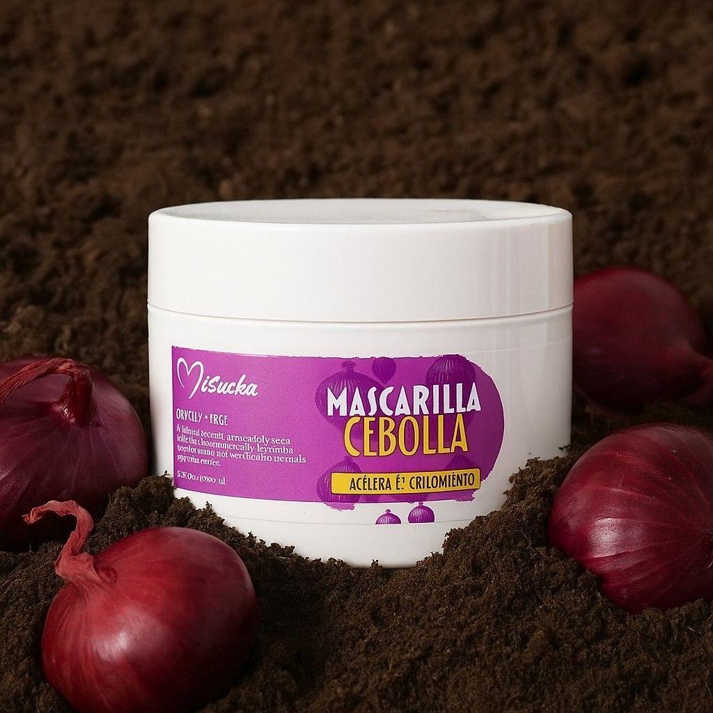 Mascarilla para el cabello de Cebolla Jengibre y Romero Misucka 200ml-3