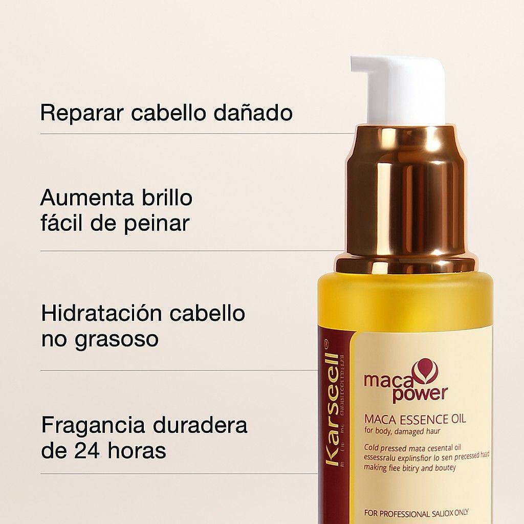 Aceite Capilar Karseell con Argan Maca Power 50 ml-2