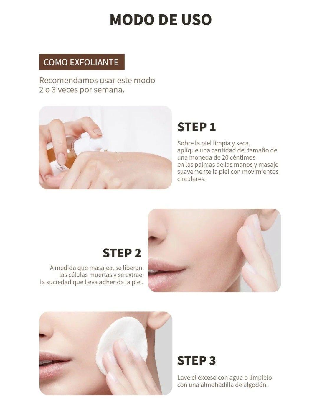 Serum Hialuronico Koreano Exfoliante Bean Essence 30ml Mixsoon-4