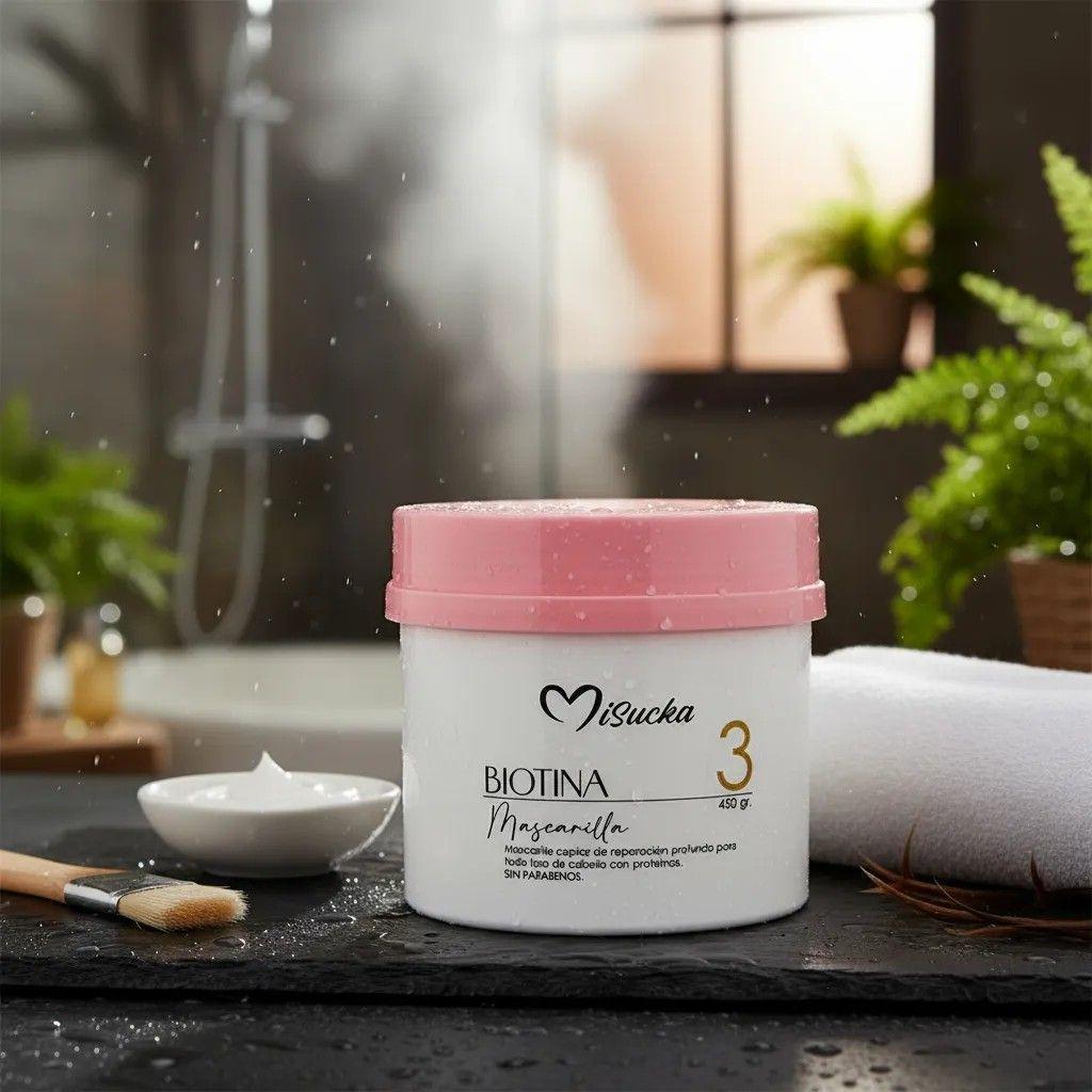 Shampoo Acondicionador Y Mascarilla Kit Con Biotina Misucka-7