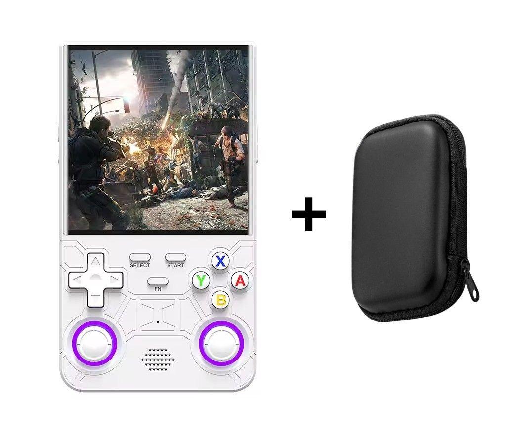 Consola portátil r36 ultra color blanco más funda de regalo-0