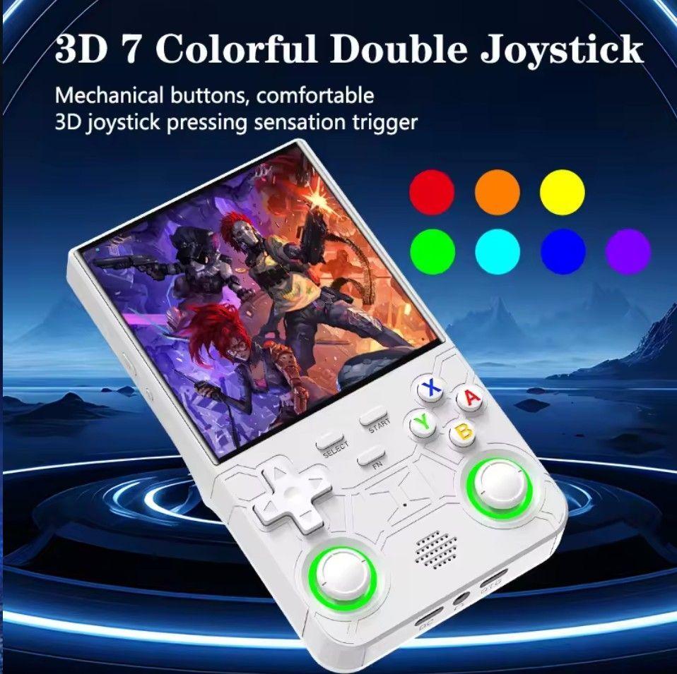 Consola portátil r36 ultra color blanco más funda de regalo-5