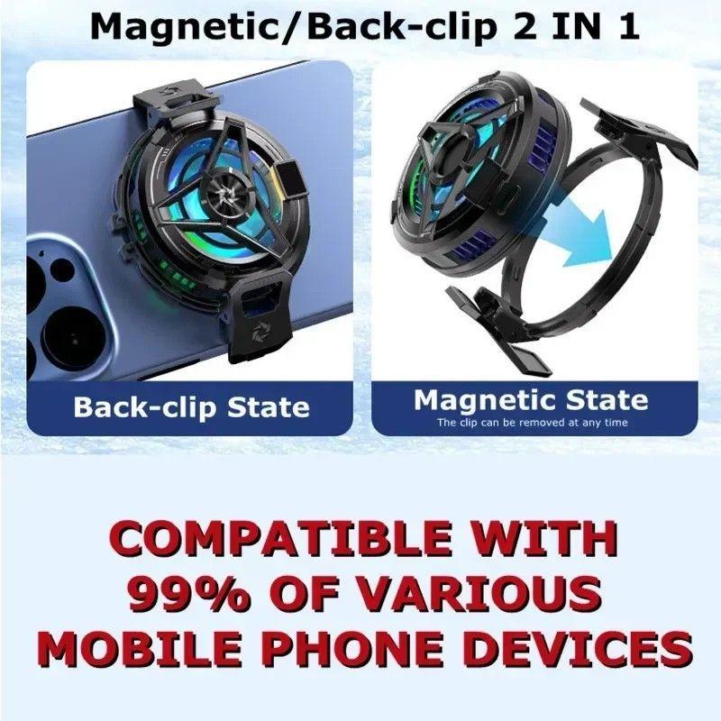 Ventilador enfriador cooler para movil magnético SL17 Ngero-2