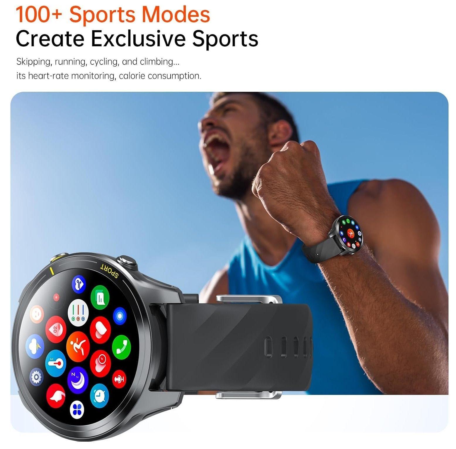 Reloj Inteligente Smartwatch para Hombre Awei H36 Negro-4