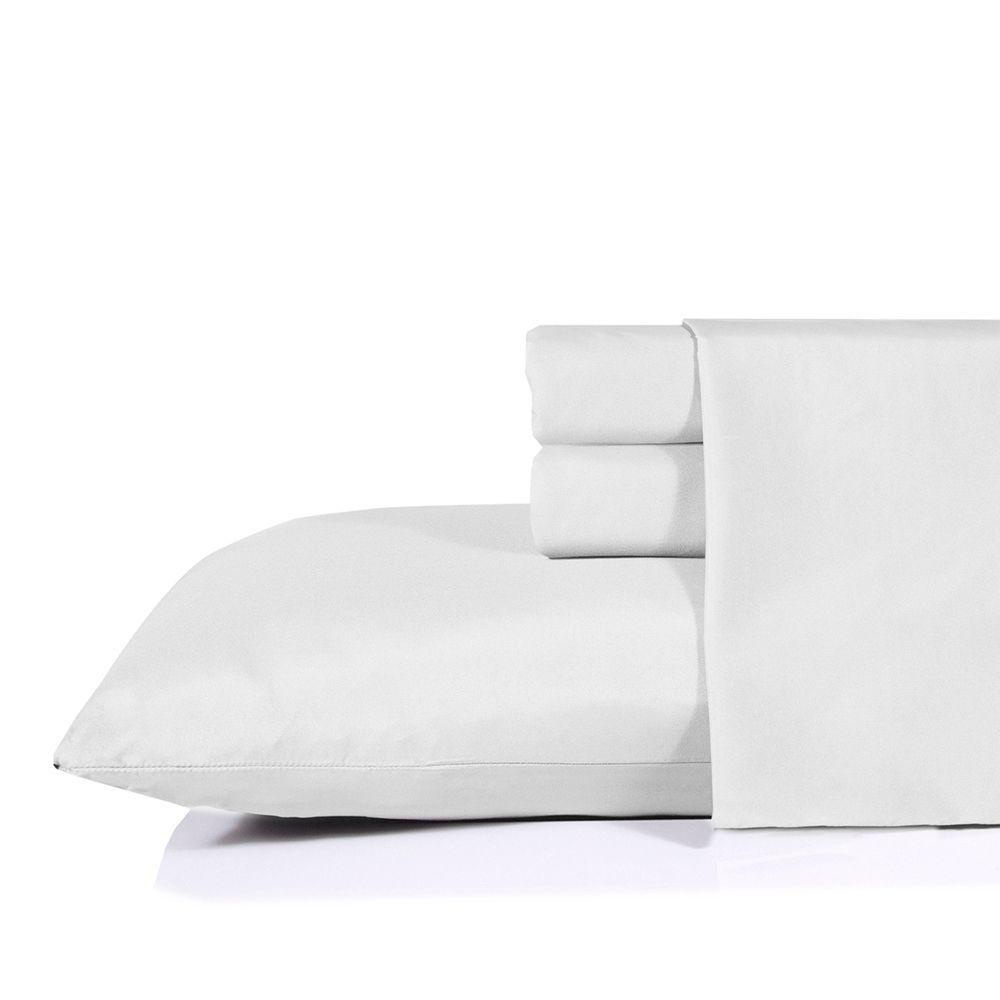 Juego de Sabanas 2PL lisas Microfibra 95gsm Nautica Home Blanco-3