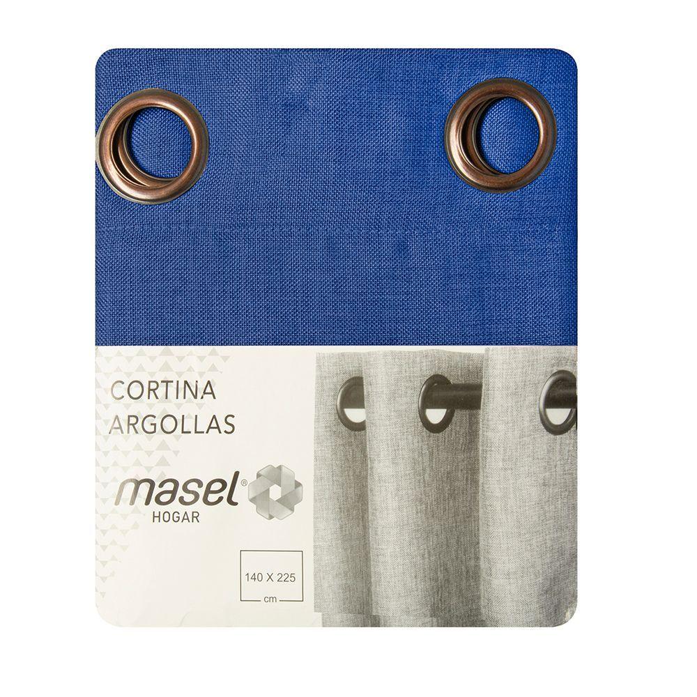 Cortina Mati 140x225 cm  Azul-3