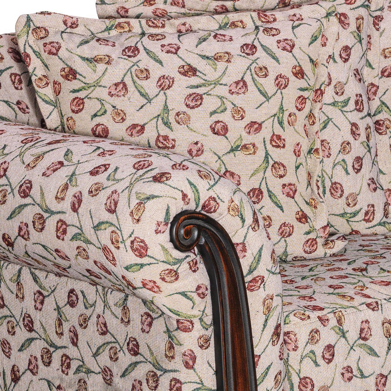 Sofa 3c Esmirna Gobelino Tulipan 208 x 84x82-2