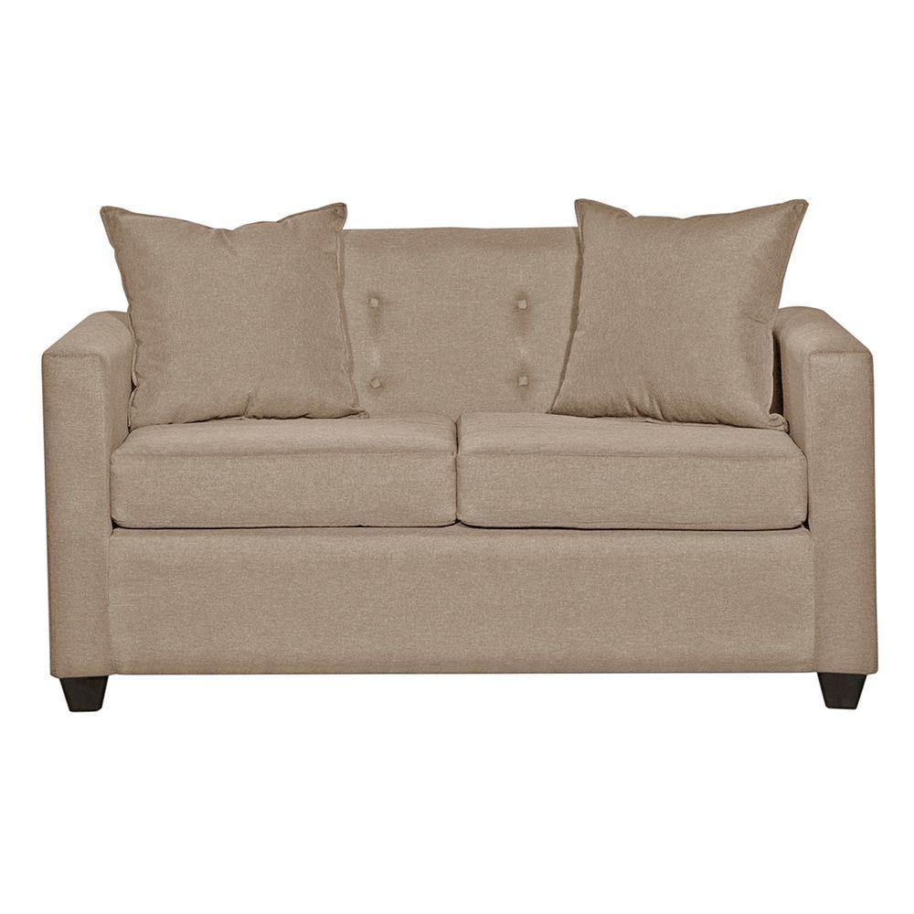 Sofa 2c Gramado tela Beige 130x70x83-2