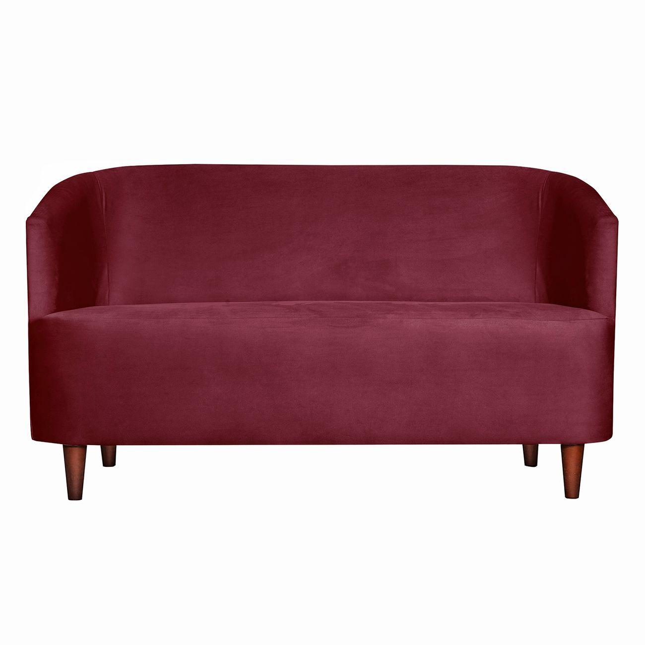 SOFA 2C OSLO FELPA  BURDEO160X80X70-0