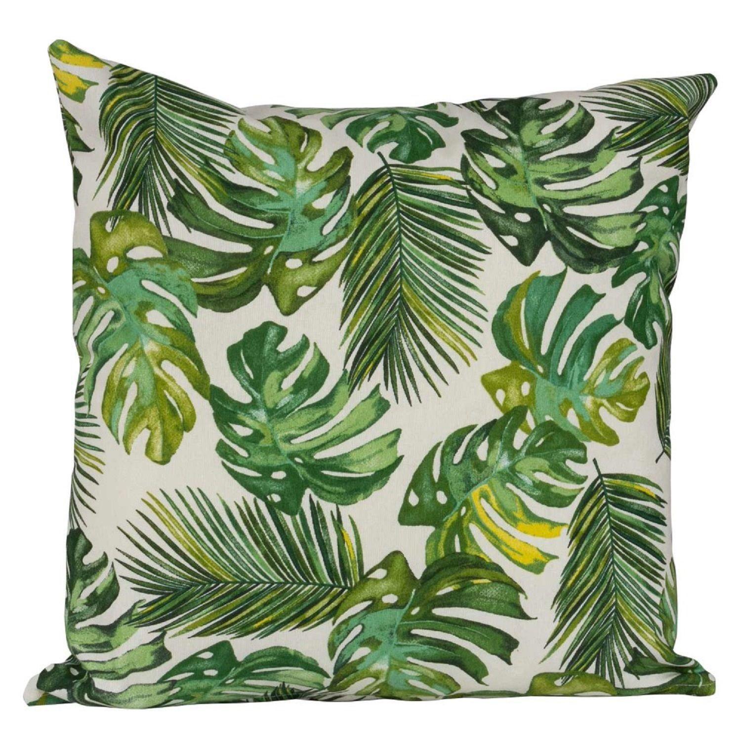 Set 2 cojines Lona Española Bahamas 50x50 VERDE-1