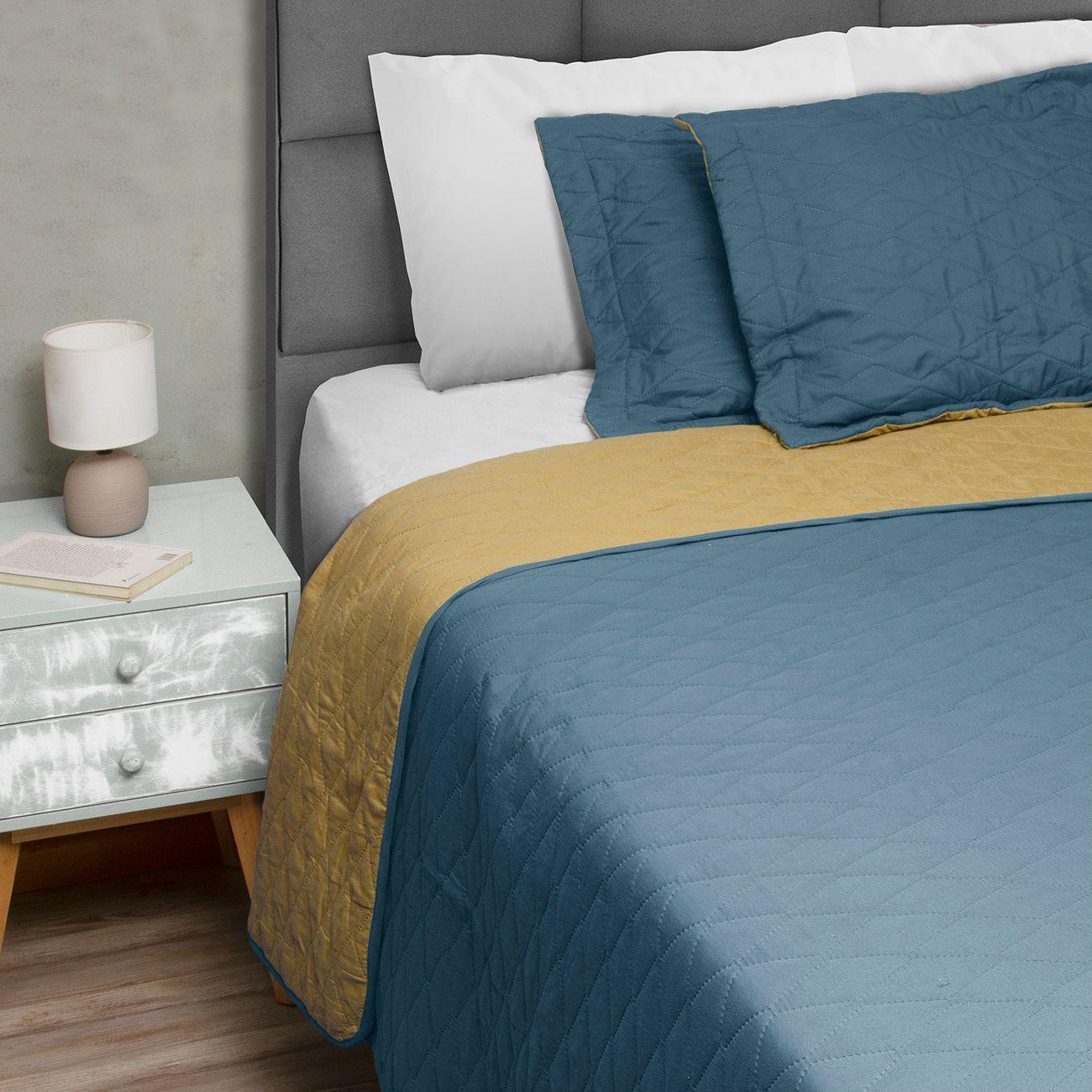Quilt Bicolor Masel  King Petroleo-Mostaza250x260-1