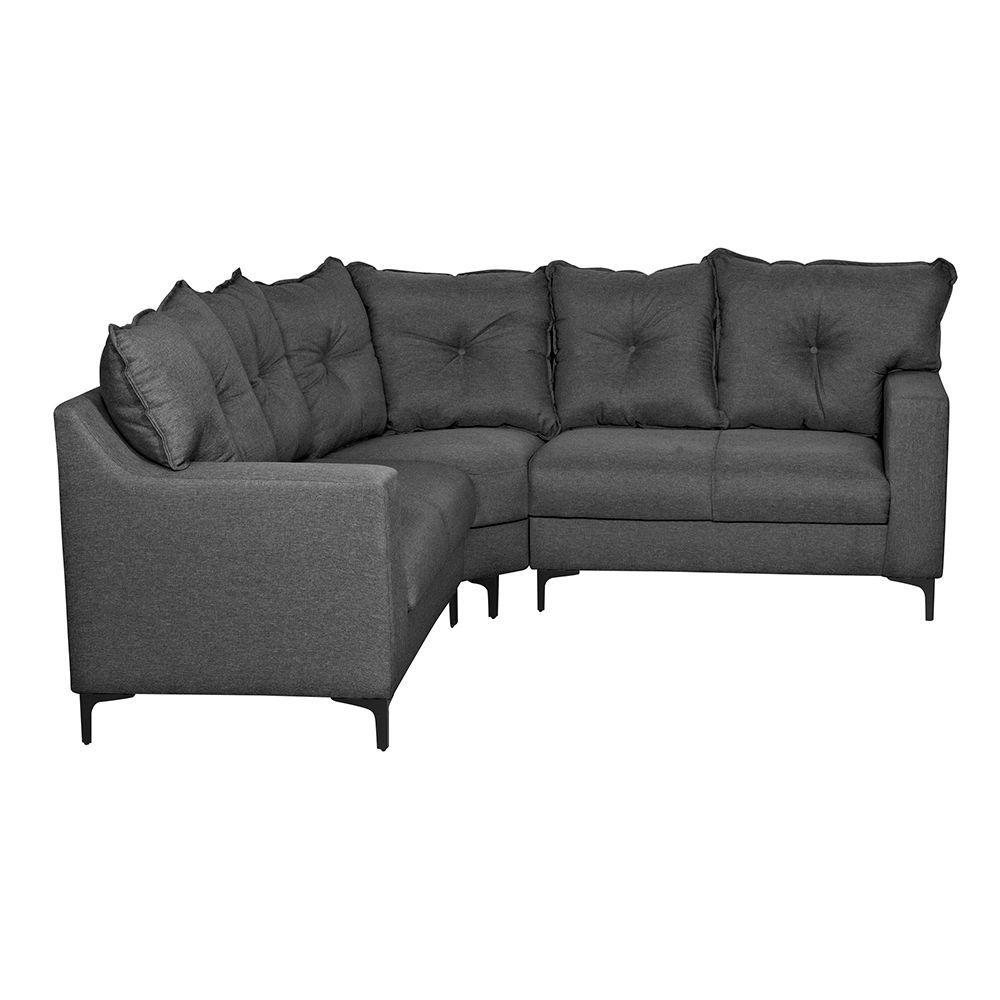 Seccional Belga esquinero Gris oscuro210x210 X 95-1