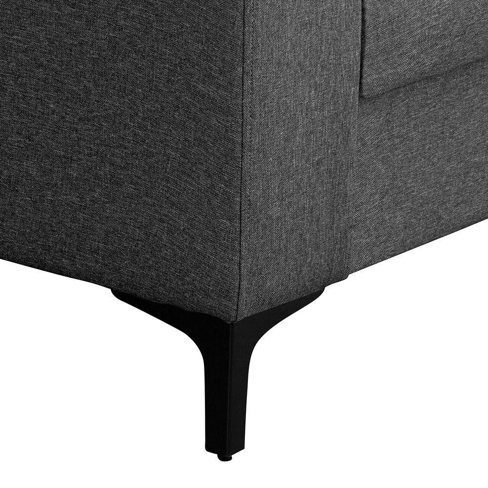 Seccional Belga esquinero Gris oscuro210x210 X 95-2