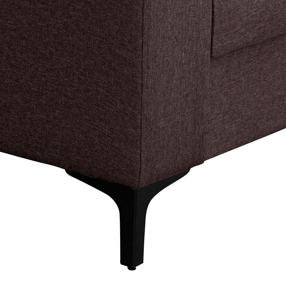 Seccional Belga esquinero Chocolate 210x210 X 95-3