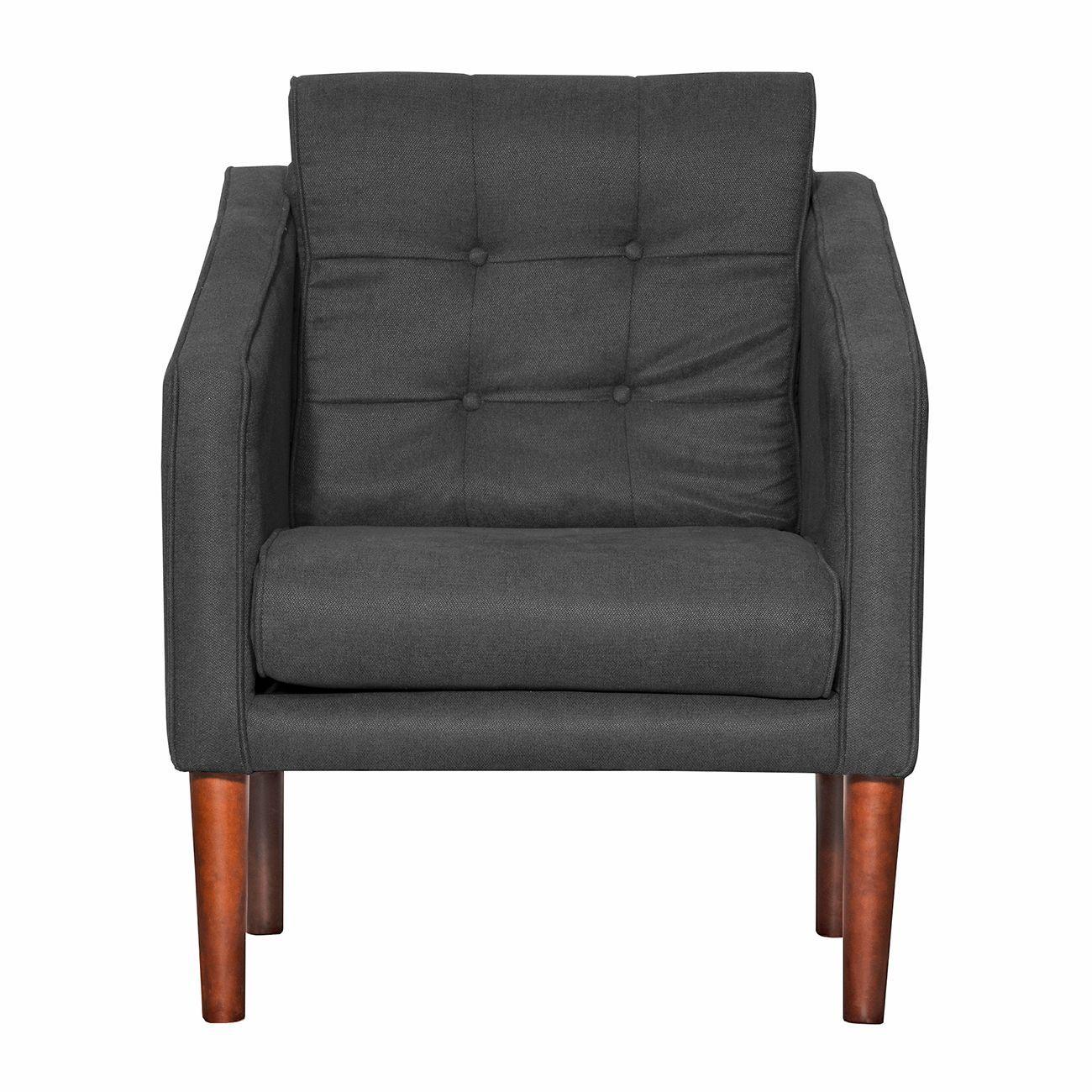 Poltrona 1c Estocolmo Chenille  GRIS 68x70 x 80 h-0