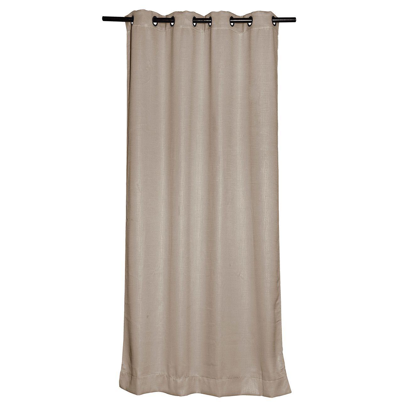 Set Cortina 2P Embossed Taupé 2-3