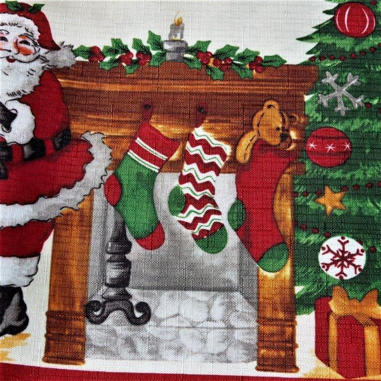 Mantel Linette Navideño  Pascuero  210x150 Ivory-2