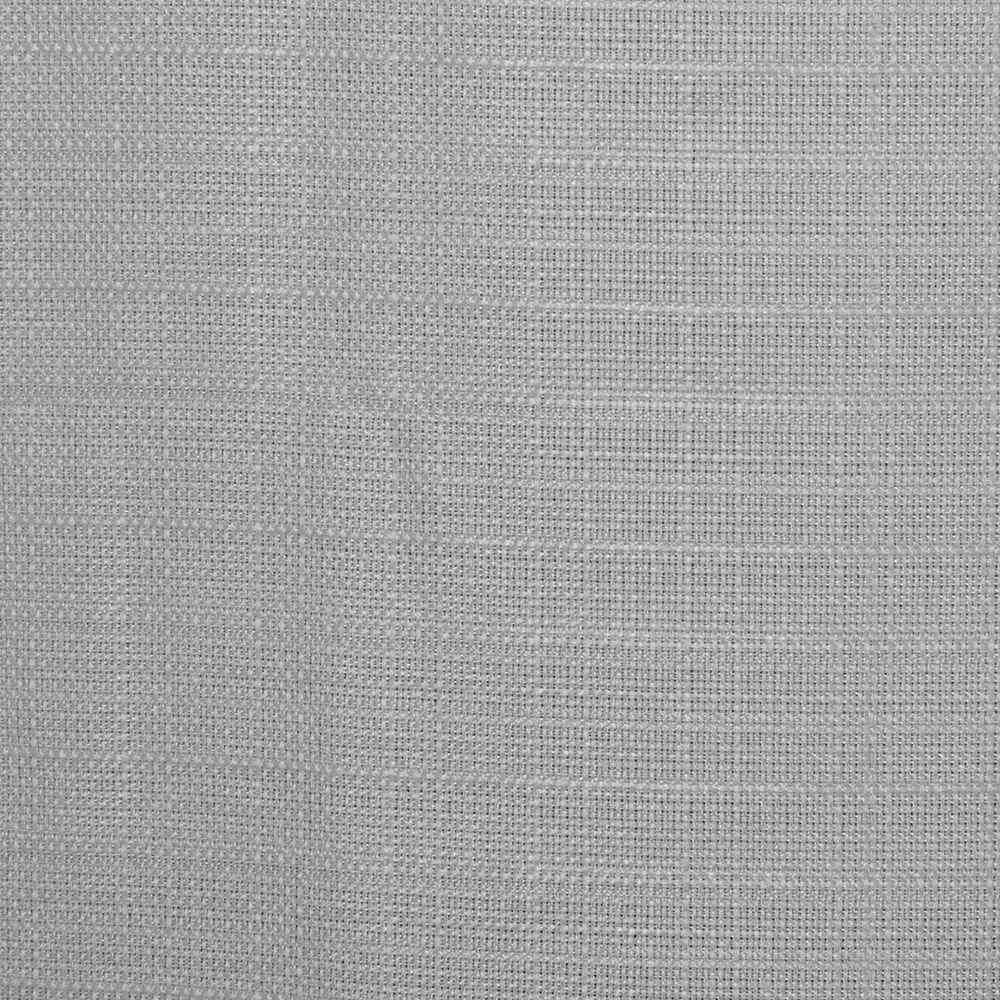 Set cortina 8 pzas Amalia pasatubo 140x225 Gris -3