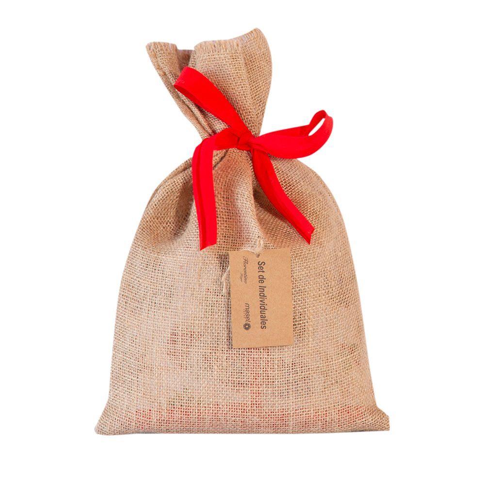 Camino de mesa Lona espa ola estampada Navidad Regalos-3