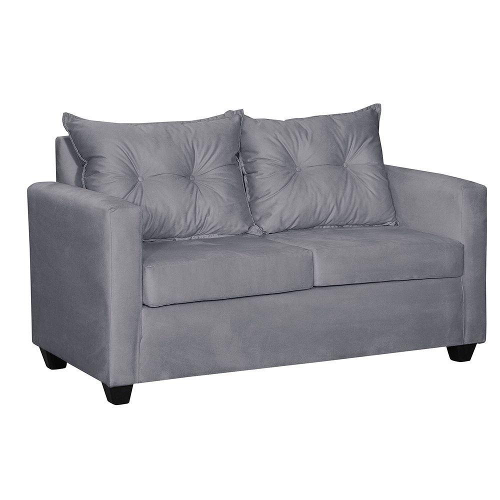 Sof 2c Hamburgo Felpa Gris 130x70x83-2
