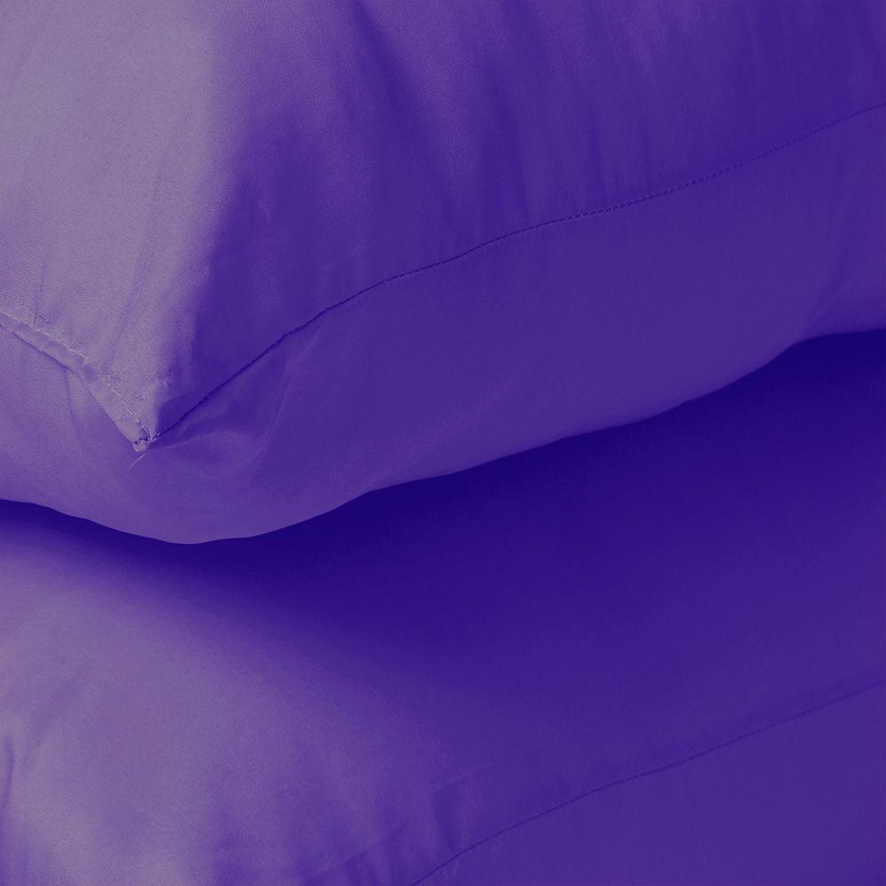 Set 2 almohadas premium Eco colores 50x70 morado-2