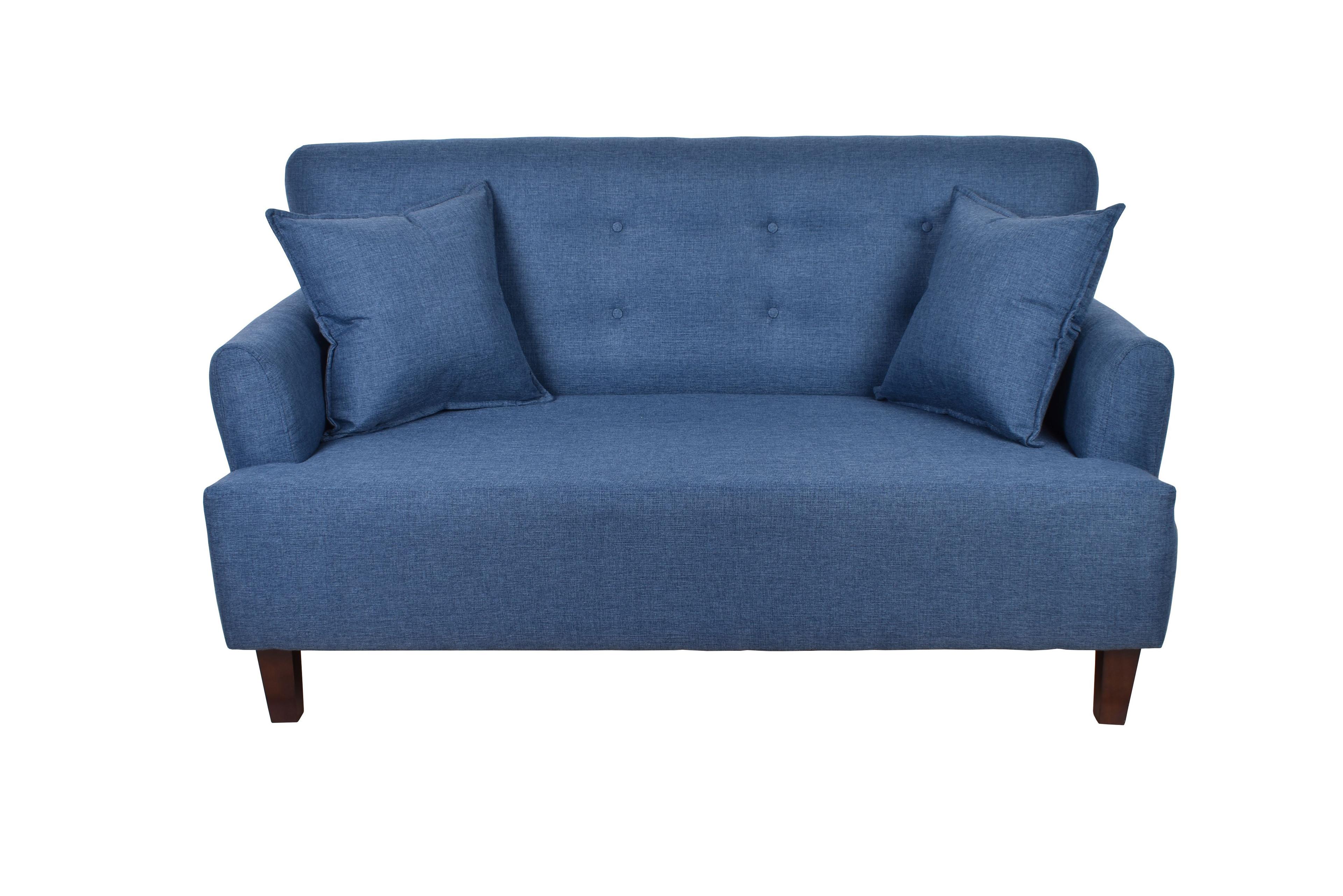 Sofá Masel 2C York 150x80x95 cm  Azul-0