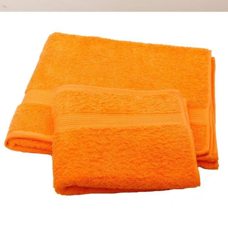 set 2 toallas florentino 100% naranja-0