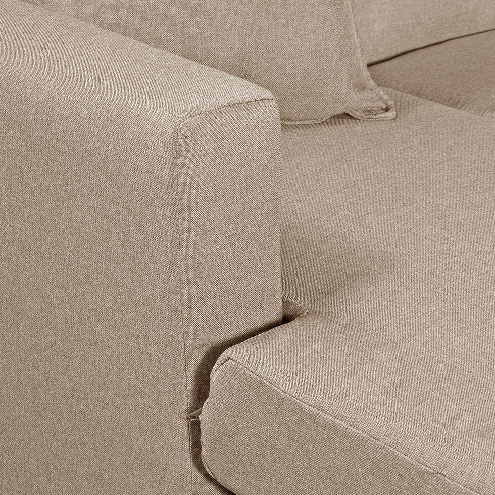 Seccional Intercambiable Gramado tela Beige 170x130x83-4