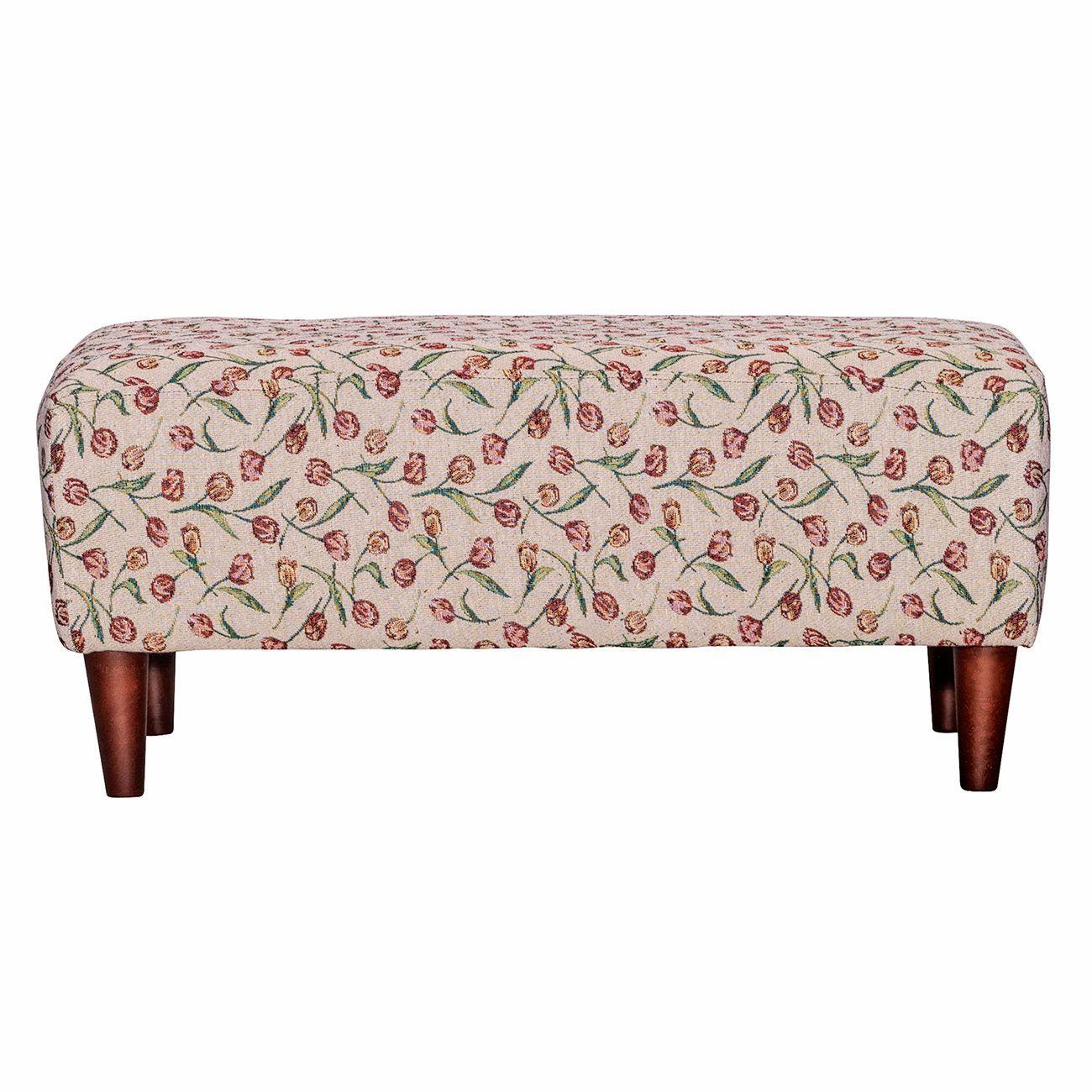 Banqueta Esmirna Gobelino Tulipan 100x45x45-0