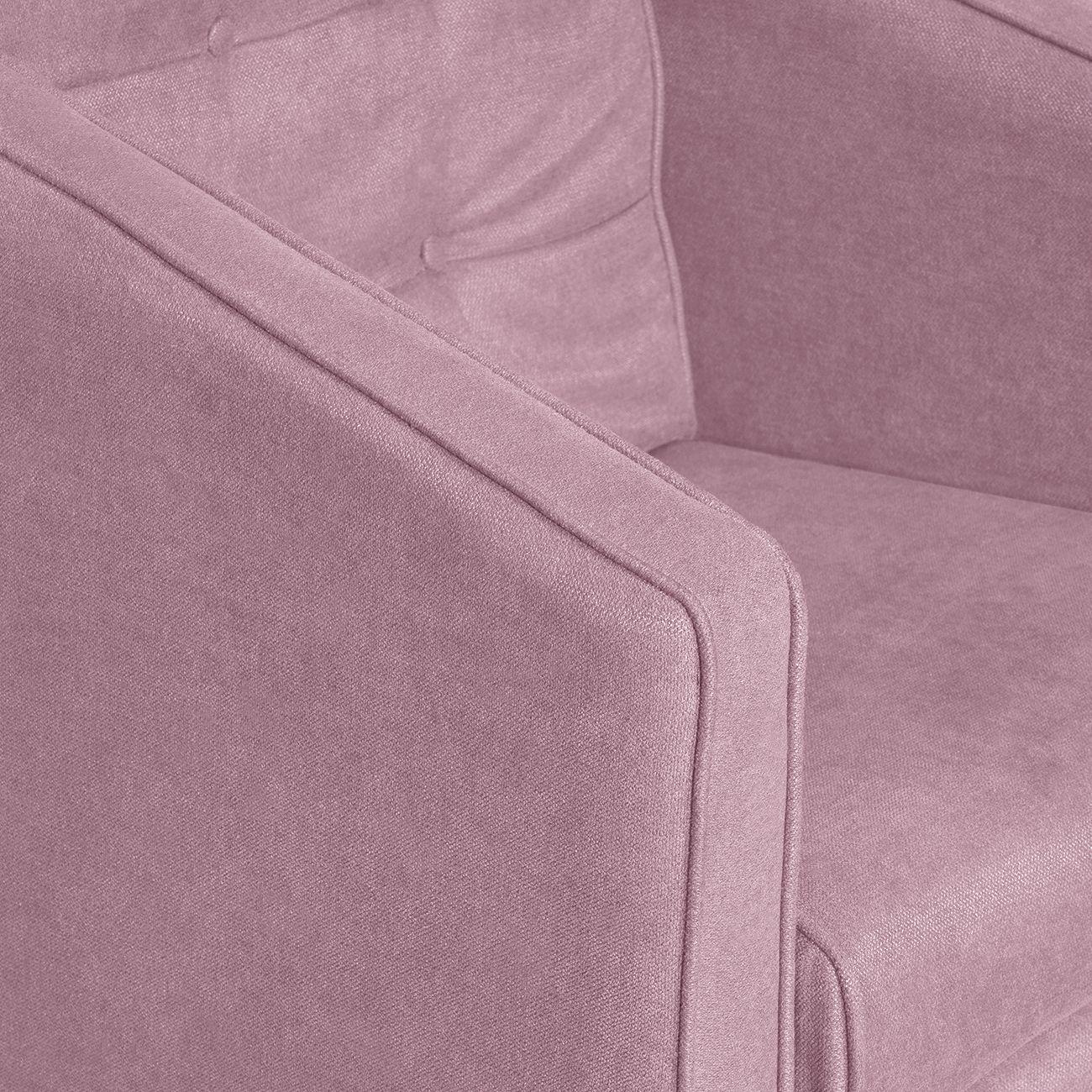 Poltrona 1c Estocolmo Chenille Rosa Palo 68x70 x 80 h-2