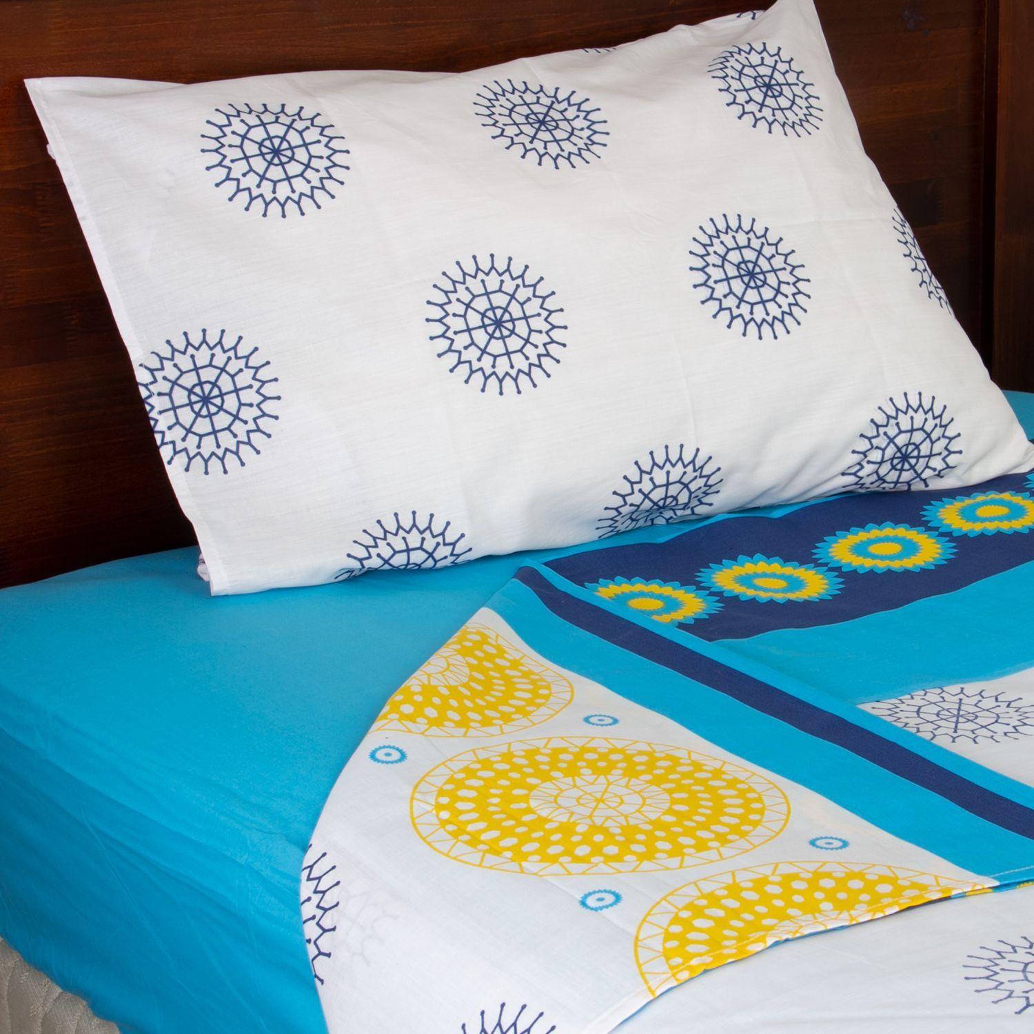 Juego de Sabanas Runas 1.5 plazas Calipso-0