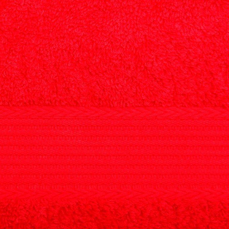 set 2 toallas florentino 100% algodon  rojo-2