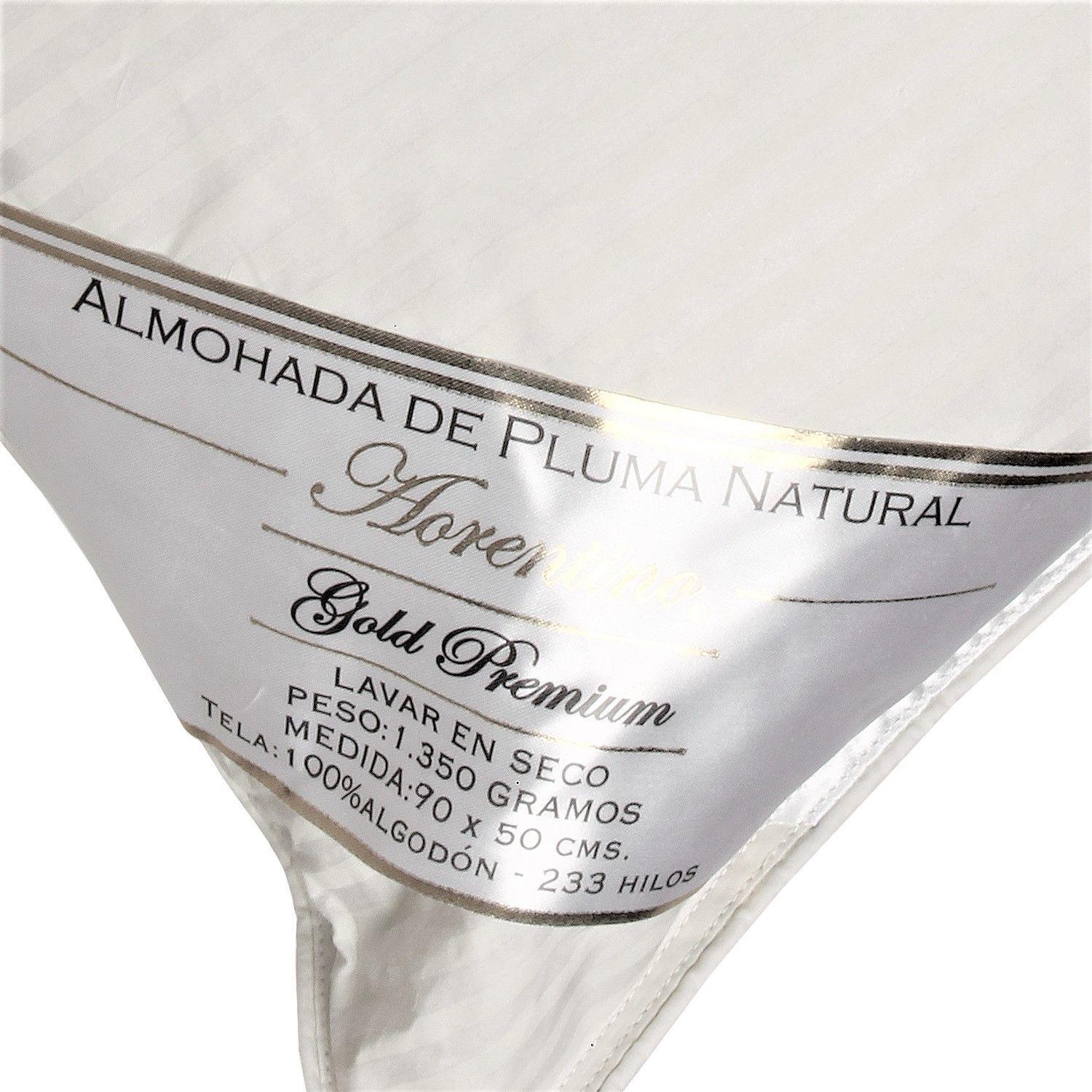  Pack Almohadas de Pluma Florentino 50X90 cm-1
