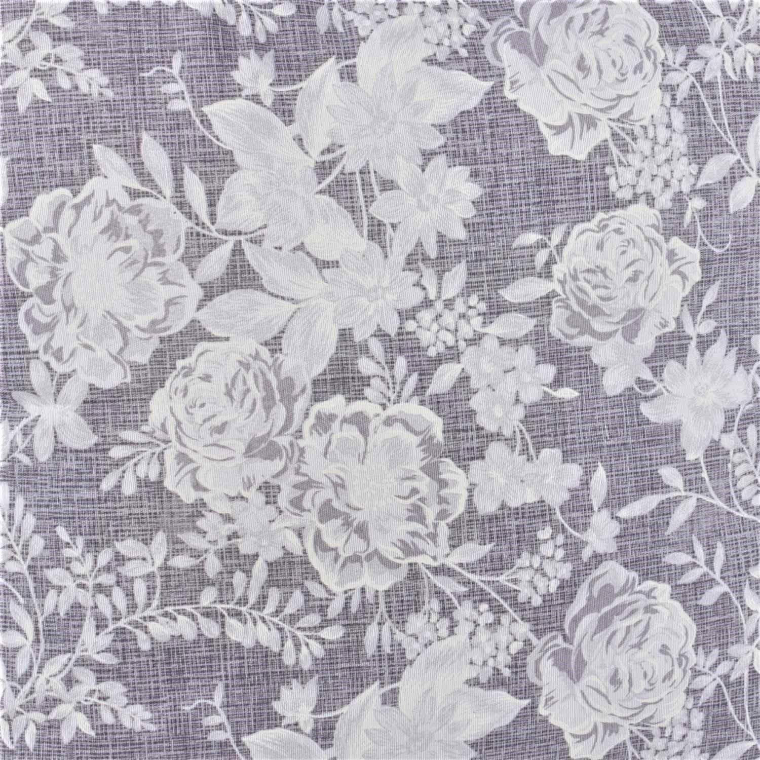 Set 2 cojines Lona Española Yoko 50x50 GRIS-2